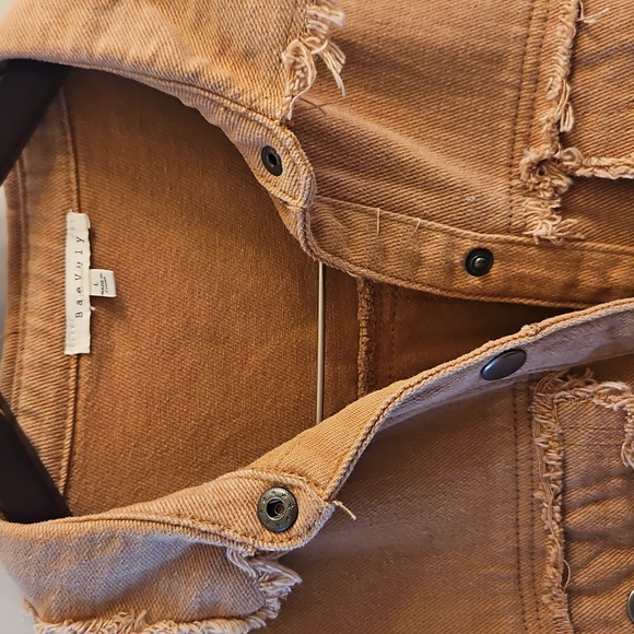 BaeVely Oversized Ombré Denim Shacket | Sz L | Ombre, Festival, Boxy, Boho - Picture 3 of 10